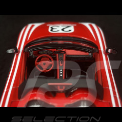 Porsche Carrera GT 2005 n° 23 Salzburg Design Red / White 1/43 Minichamps MAP02030025