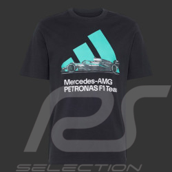 Mercedes T-shirt AMG Petronas F1 Team Graphic Adidas Black KU9748 - unisex