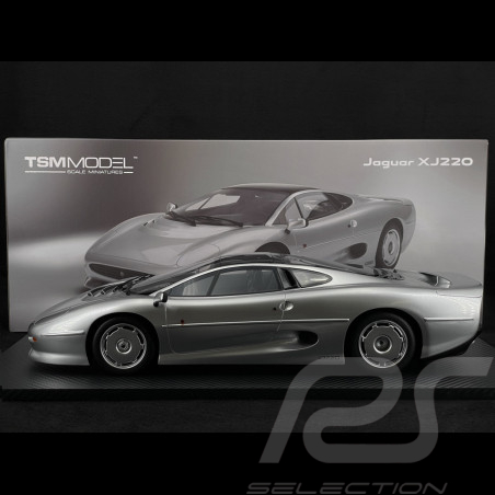 Jaguar XJ220 1992 Spa Silver 1/12 Top Speed TSM120015