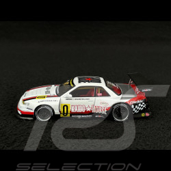 Nissan Silvia S13-R n° 0 Circuit Spec V1 1991 Weiß 1/64 Mini GT KHMG251