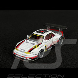 Nissan Silvia S13-R n° 0 Circuit Spec V1 1991 White 1/64 Mini GT KHMG251