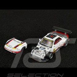 Nissan Silvia S13-R n° 0 Circuit Spec V1 1991 White 1/64 Mini GT KHMG251