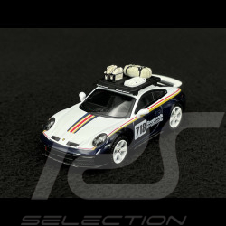 Porsche Set 911 Dakar Type 992 n° 718 Roughroads 2025 with Volkswagen ID Buzz 1/64 Mini GT MGTS0019