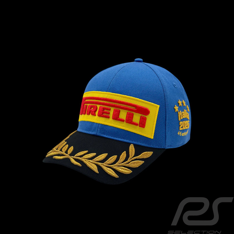 RARE : Pirelli Hat F1 Winner Monza GP 2026 Embroidered Premium Blue 0118 - unisex