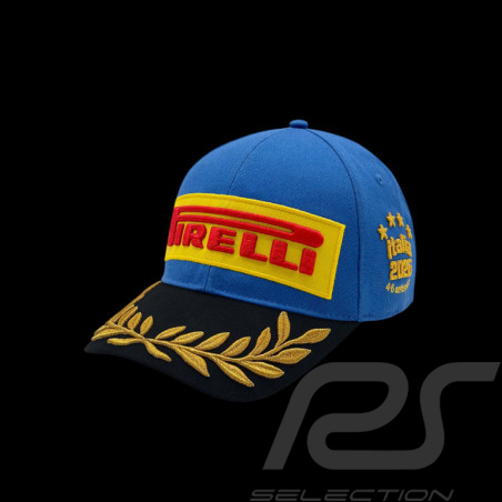 RARE : Pirelli Hat F1 Winner Monza GP 2026 Embroidered Premium Blue 0118 - unisex