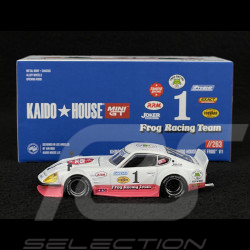 Nissan Fairlady Z Tamiya The Frog V1 1969 White / Pink 1/64 Mini GT KHMG263