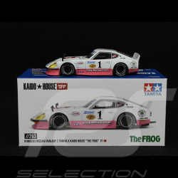 Nissan Fairlady Z Tamiya The Frog V1 1969 White / Pink 1/64 Mini GT KHMG263