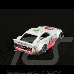 Nissan Fairlady Z Tamiya The Frog V1 1969 White / Pink 1/64 Mini GT KHMG263