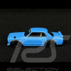 Nissan Skyline C10 GT-R LB-Works Hakosuka Coupe 2015 Baby Blue 1/64 Mini GT MGT01169-R