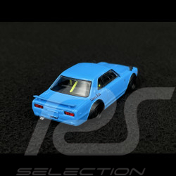 Nissan Skyline C10 GT-R LB-Works Hakosuka Coupe 2015 Baby Blue 1/64 Mini GT MGT01169-R