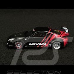 Toyota GR86 LB-Nation Advan 2025 Black / Red 1/64 Mini GT MGT01173-R