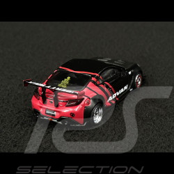 Toyota GR86 LB-Nation Advan 2025 Noir / Rouge 1/64 Mini GT MGT01173-R
