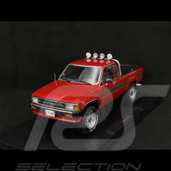 Toyota Hilux Xtra Cab 4x4 1985 Rouge 1/18 KK Scale KKDC181562