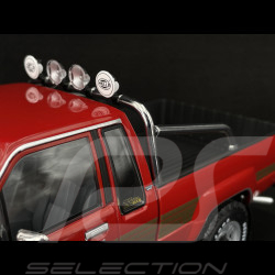 Toyota Hilux Xtra Cab 4x4 1985 Red 1/18 KK Scale KKDC181562