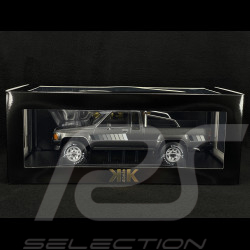 Toyota Hilux Xtra Cab 4x4 1985 Grey Metallic 1/18 KK Scale KKDC181563