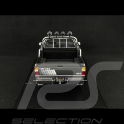 Toyota Hilux Xtra Cab 4x4 1985 Grey Metallic 1/18 KK Scale KKDC181563