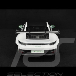 Porsche 911 GT3 RS Type 992 2022 Tribute To 1972 Carrera RS Pack Weissach Blanc / Bandes Vert Python 1/12 Norev 127535