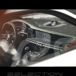 Porsche 911 GT3 RS Type 992 2022 Tribute To 1972 Carrera RS Weissach Package White / Python Green Stripes 1/12 Norev 127535