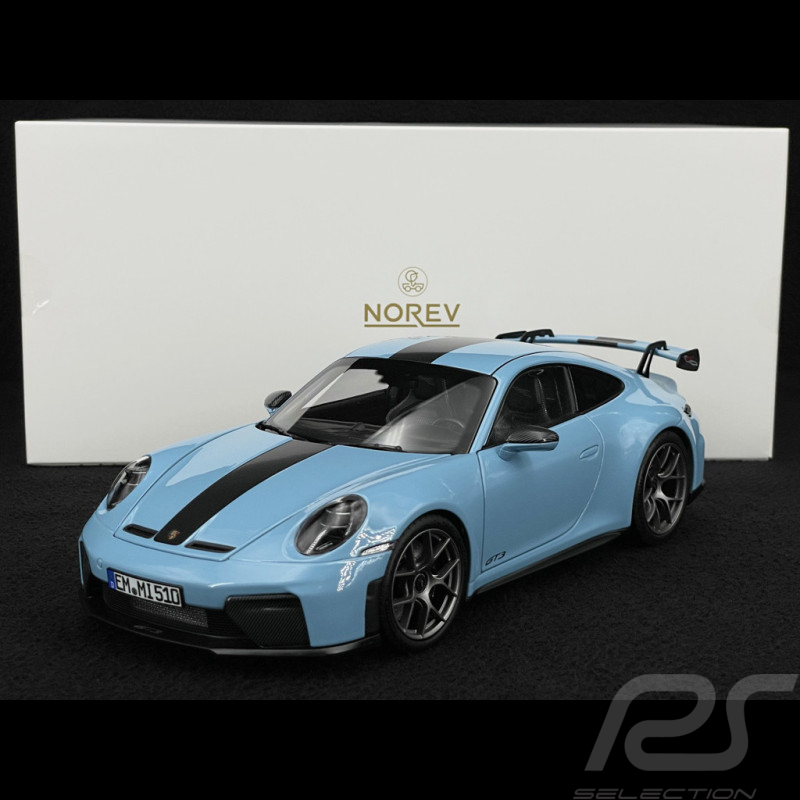Porsche 911 GT3 Type 992.2 2025 Weissach Package Gulf Blue 1/18 Norev 187000