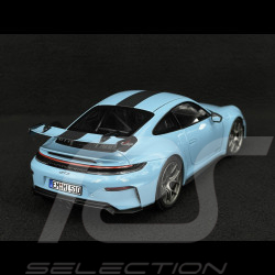 Porsche 911 GT3 Type 992.2 2025 Weissach Package Gulf Blue 1/18 Norev 187000