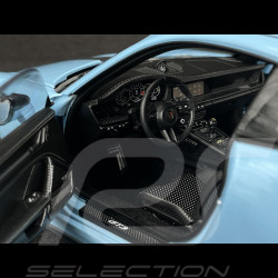 Porsche 911 GT3 Type 992.2 2025 Pack Weissach Bleu Gulf 1/18 Norev 187000