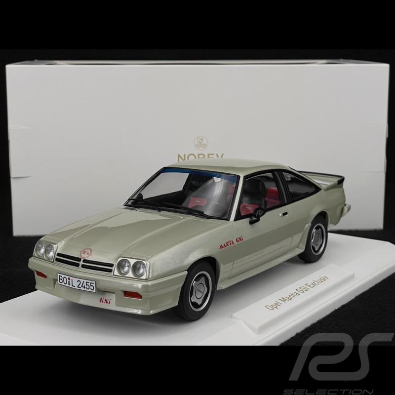 Opel Manta GSi 1987 Platinum Metallic 1/18 Norev 183307