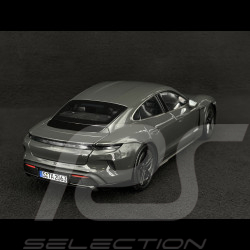 Porsche Taycan Turbo S 2024 Slate Grey Neo 1/18 Norev 187654