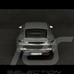 Porsche Taycan Turbo S 2024 Slate Grey Neo 1/18 Norev 187654