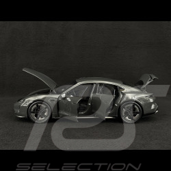Porsche Taycan Turbo S 2024 Slate Grey Neo 1/18 Norev 187654