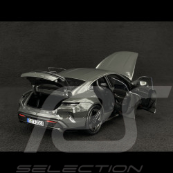Porsche Taycan Turbo S 2024 Gris Ardoise Neo 1/18 Norev 187654