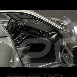 Porsche Taycan Turbo S 2024 Slate Grey Neo 1/18 Norev 187654
