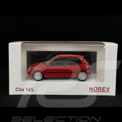 Renault Clio 16S 1991 Rojo 1/43 Norev Jet Car 517523