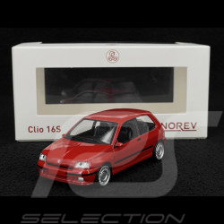 Renault Clio 16S 1991 Red 1/43 Norev Jet Car 517523