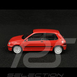Renault Clio 16S 1991 Red 1/43 Norev Jet Car 517523
