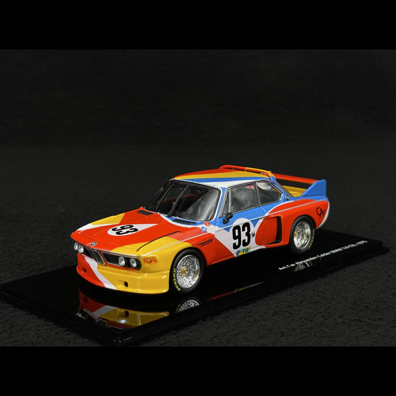 BMW 3.0 CSL n° 93 24h Le Mans 1975 Art Car Alexander Calder 1/43