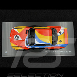 BMW 3.0 CSL n° 93 24h Le Mans 1975 Art Car Alexander Calder 1/43 Norev 80425B54CD1
