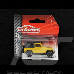 Jeep Wrangler Yellow 1/64 Majorette 212053051SMB
