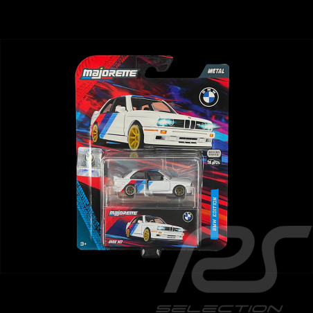 BMW M3 Blanc / Bande Tricolore 1/64 Majorette 8502101003