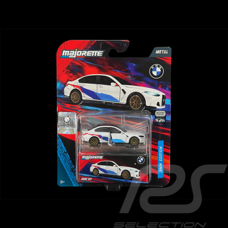 BMW M3 Blanco / Rayas Tricolores 1/64 Majorette 8502101003