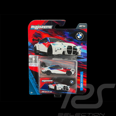 BMW M4 GT3 Evo Blanc / Bande Tricolore 1/64 Majorette 8502101003