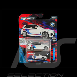 BMW X5 M Competition Blanco / Rayas Tricolores 1/64 Majorette 8502101003