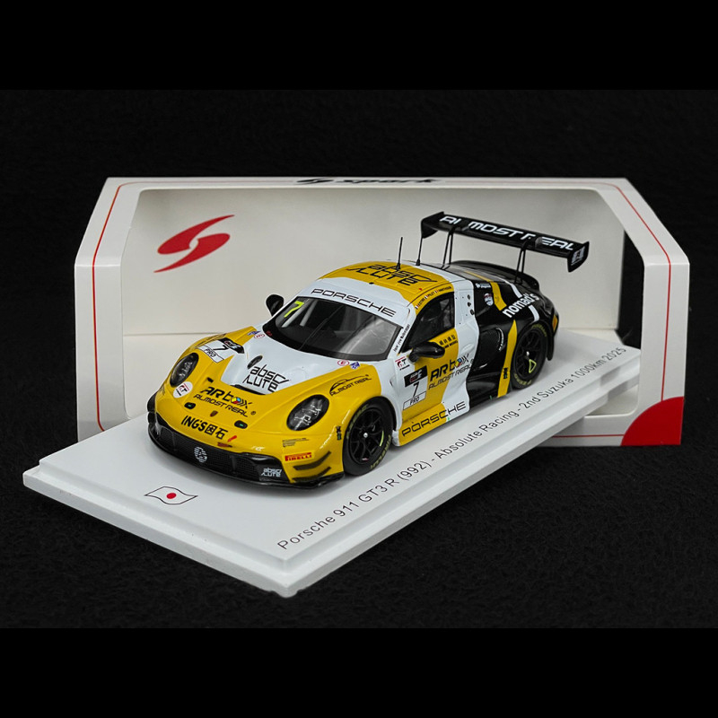 Porsche 911 GT3 R Type 992 n° 7 2nd 1000km Suzuka 2025 1/43 Spark