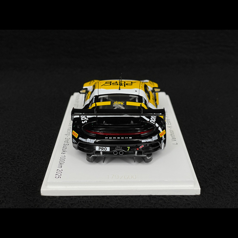 Porsche 911 GT3 R Type 992 n° 7 2nd 1000km Suzuka 2025 1/43 Spark