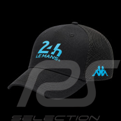 Casquette 24h Le Mans Noir / Bleu Turquoise Kappa 322H18W-A0D - mixte