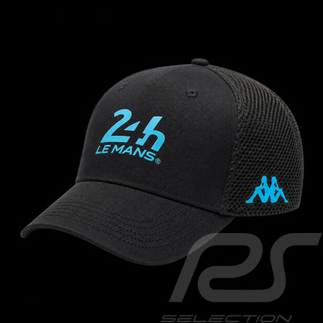 Casquette 24h Le Mans Noir / Bleu Turquoise Kappa 322H18W-A0D - mixte
