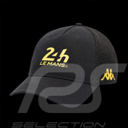 Casquette 24h Le Mans Noir / Jaune Kappa 322H18W-A0C - mixte
