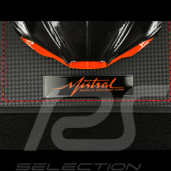 Bugatti W16 Mistral World Record Car 2024 Noir Carbone / Orange 1/18 MR Collection BUG015WR