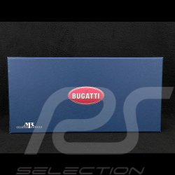 Bugatti W16 Mistral World Record Car 2024 Negro Carbón / Naranja 1/18 MR Collection BUG015WR
