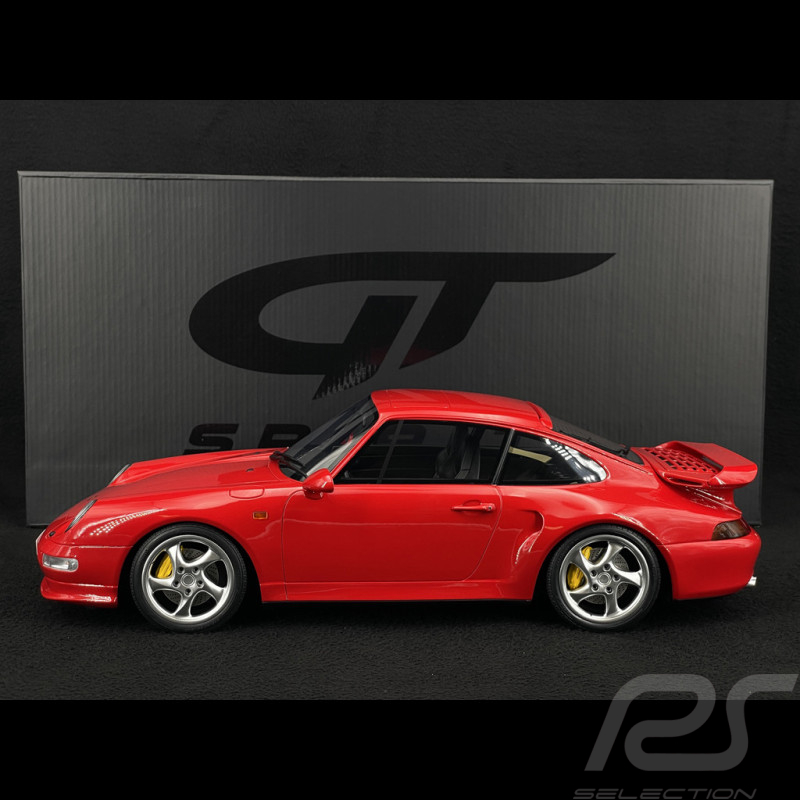 Porsche 911 Turbo S Type 993 1997 Guards Red 1/12 GT Spirit GT556