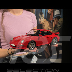 Porsche 911 Turbo S Type 993 1997 Rouge Indien 1/12 GT Spirit GT556